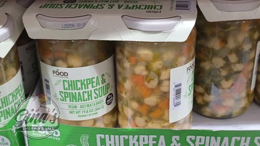 Food With Purpose Chickpea & Spinach Soup 2/19.8 OZ