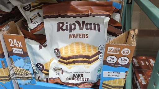 Rip Van Dark Chocolate Wafers 24 Count