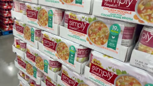 Campbell's Simply Chicken Noodle 8/18.6 Ounce Cans