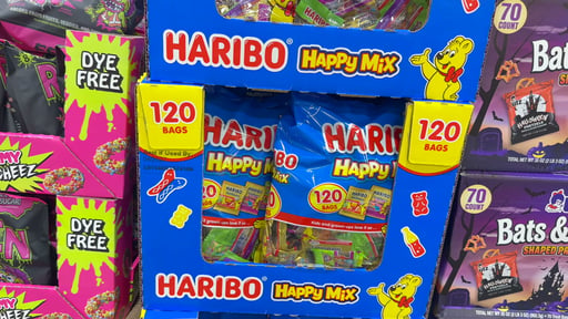 HARIBO Happy Mix 120 CT (50 oz)