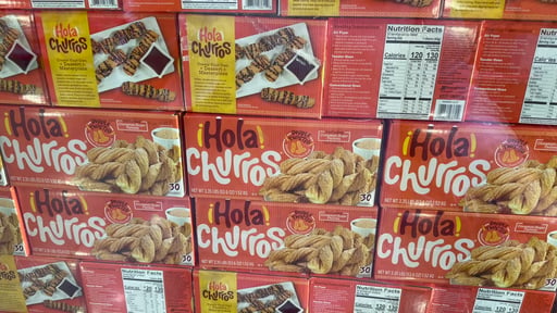 Hola Churros Double Twisted Churros 30 CT (3.35 lbs)