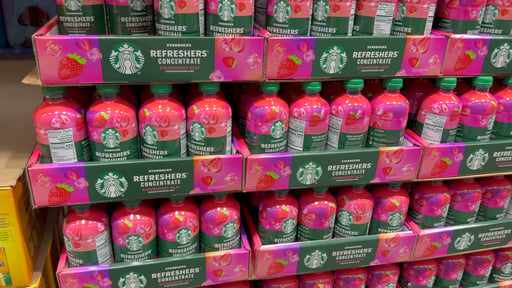 Starbucks Strawberry Acai Refresher Concentrate, 32 fl oz