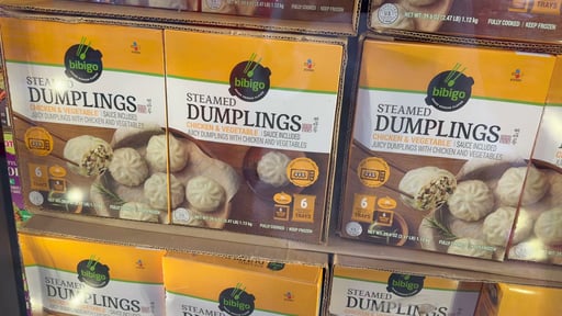 Bibigo Chicken Dumplings 2.47 Pound Box