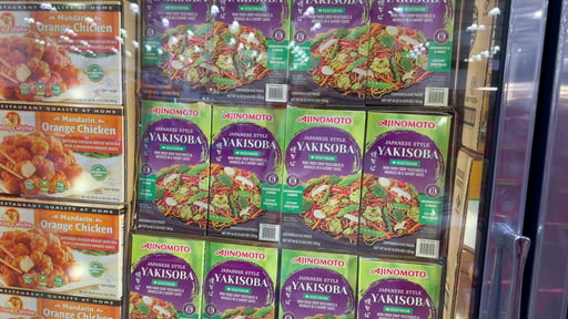 Yakisoba Japanese Style Noodles Stir Fry with Vegetables 6/9 oz