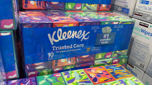 Kleenex Trusted Care Flat Pack 2-Ply 10/230CT