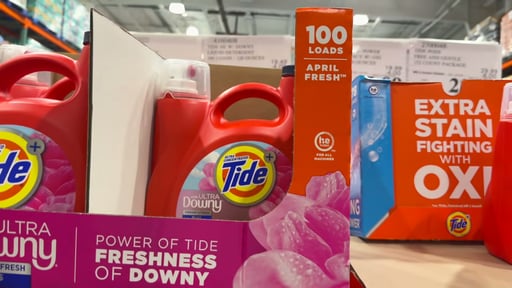 Tide HE with Downy Liquid Detergent 128 Ounce, 100 Loads