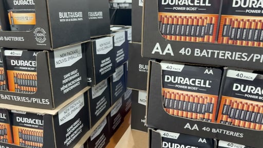 Duracell Power Boost Alkaline Batteries AA 40pk
