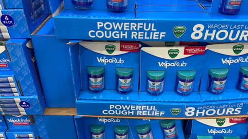Vicks VapoRub Topical Cough Suppressant 2x3.53 Ounces