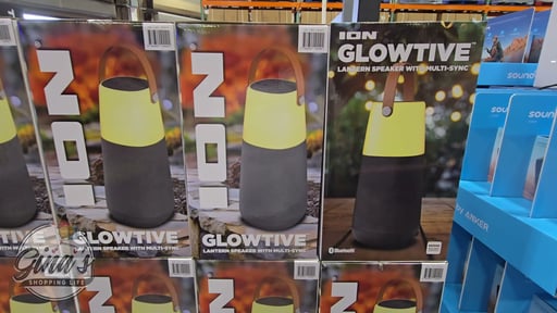 ION Audio Glowtive Bluetooth Lantern Speaker with Multi-Sync