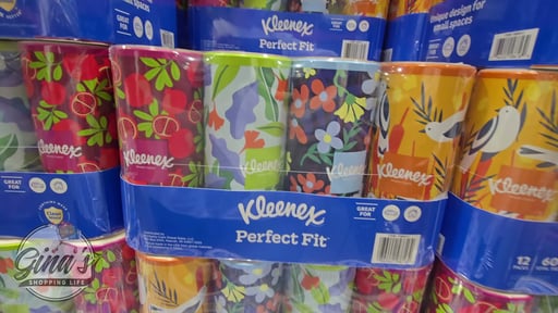 Kleenex Perfect Fit Facial Tissues, 12-Pack, 50 Count