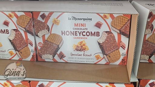 La Menorquina Mini Honeycomb Chocolate Sandwiches, 15-Pack (2.87 oz each)