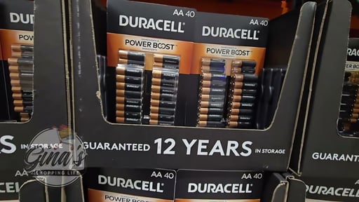 Duracell Power Boost Alkaline AA Batteries 40-Pack
