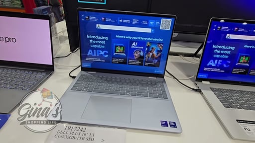 Dell Plus 16" Laptop - Intel Core Ultra 9 288V, 32GB RAM, 1TB SSD
