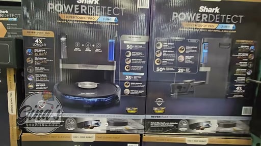 Shark PowerDetect 2-in-1 VacMop Robot with NeverTouch Base