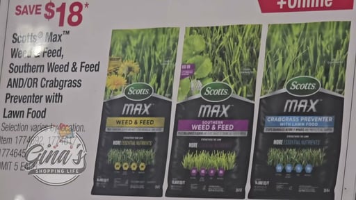 Scotts Max Crabgrass W/ Lawn Food 14K SQ FT