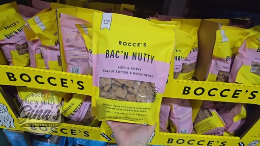 Bocce's Bakery Bac'n Nutty Dog Treats 32 OZ