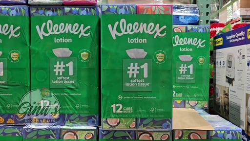 Kleenex Lotion Facial Tissue 12/85 CT 3PLY