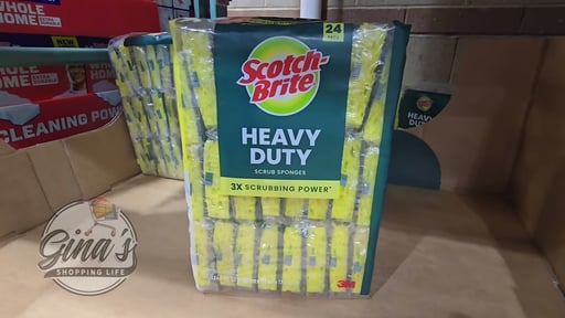 3M Scotch-Brite Heavy Duty Sponge 24 CT