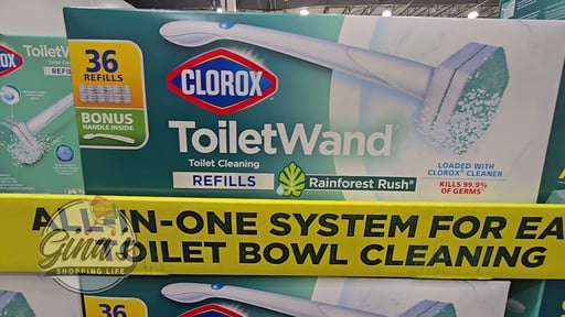 Clorox ToiletWand Disposable Toilet Cleaning System, 36 Count with 1 Wand