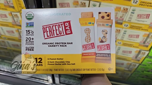 Organic Perfect Bar Variety Pack, 12 Count, 2.39 Ounce Each