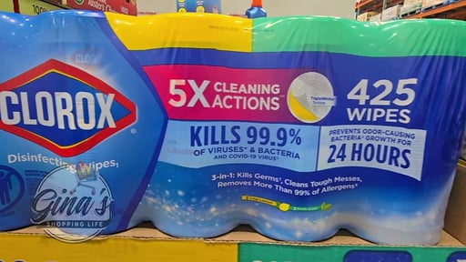 Clorox Disinfecting Wipes, Variety Pack, 85-Count, 5-Pack