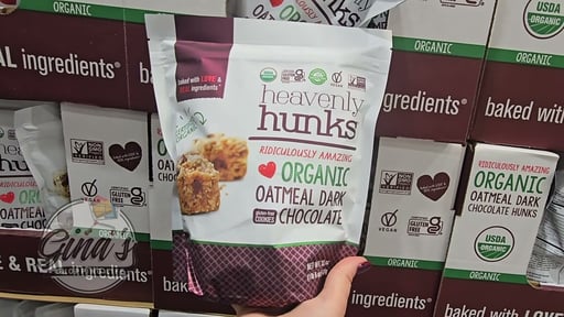 Organic Heavenly Hunks Oatmeal Dark Chocolate 22 OZ