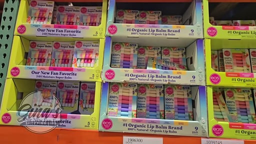 EOS Organic Lip Balm 9CT Sticks Asst Flavor