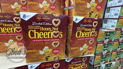 General Mills Honey Nut Cheerios 2/27.5 Ounce Bags