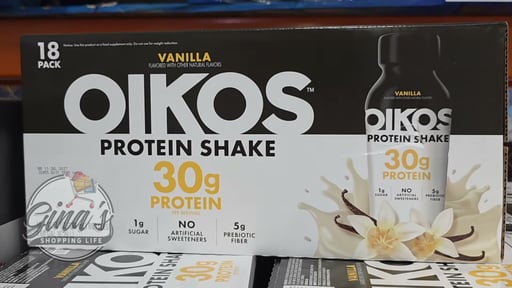 Oikos Protein Shake Chocolate 12 FL OZ / 18 CT