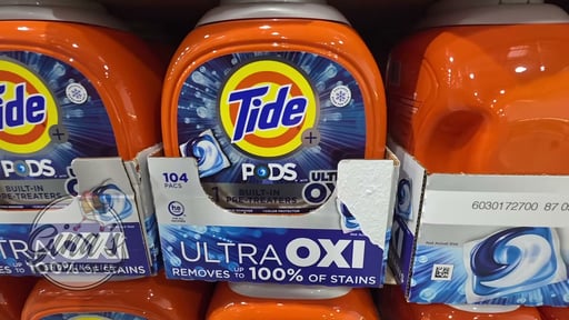 Tide Ultra Oxi Pods 104 CT