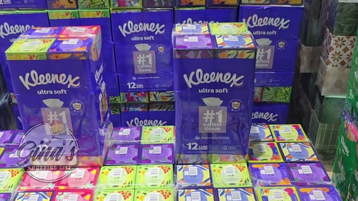 Kleenex Facial Tissue Upright 12/85 Count 3-Ply