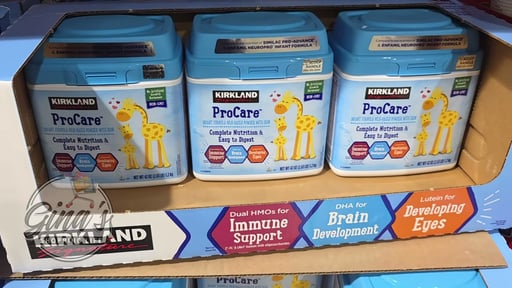 Kirkland Signature ProCare Infant Formula Dual HMO, Non-GMO 42OZ