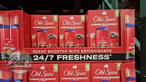 Old Spice Swagger Deodorant Aluminum Free 4-Pack, 3 oz