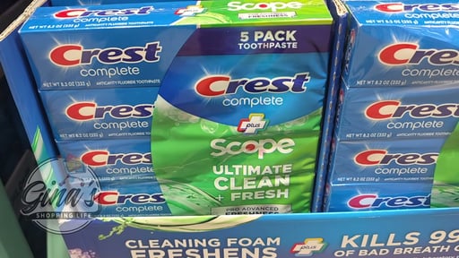 Crest Complete Advanced Toothpaste 5/8.2OZ