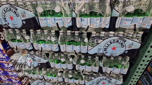 S.Pellegrino Sparkling Natural Mineral Water, 24 Count / 16.9 oz
