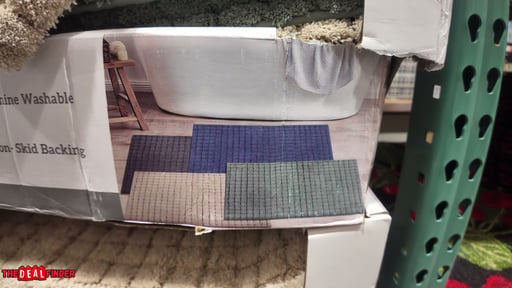 Mineral Spring Soft Grid Bath Mat 24" x 36"