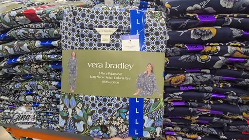 Vera Bradley Women's Notch Collar PJ Set
