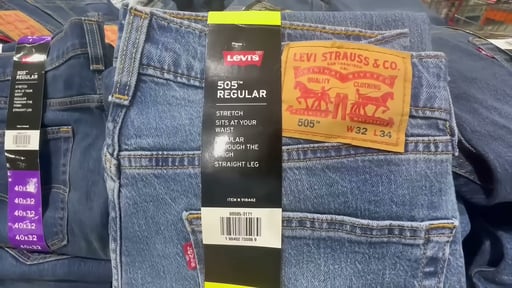 Levi's Men's 505 Regular Fit Jeans