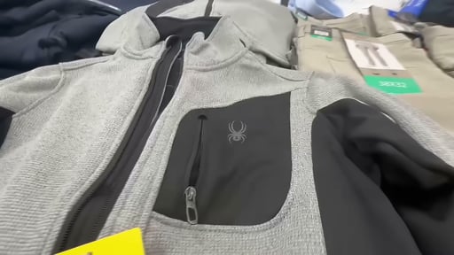 SPYDER MEN'S FULL ZIP JACKET