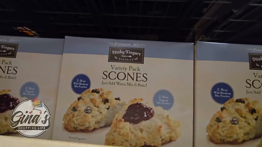 Sticky Fingers Bakeries Variety Pack Scones 4/16 oz