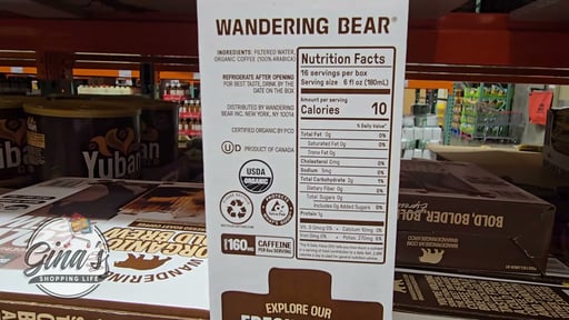 Wandering Bear Organic Cold Brew Espresso Roast 3/32 oz