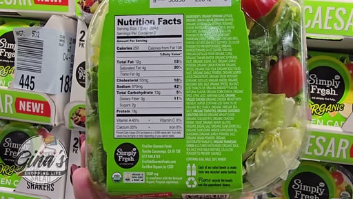 Simply Fresh Organic Caesar Salad 2/7.2 oz