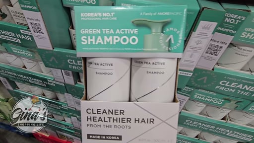 Amos Professional Green Tea Active Shampoo 2-Pack