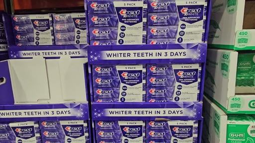 Crest 3D White Advanced Whitening Toothpaste, 5/5.2 oz