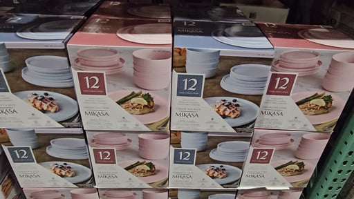 Mikasa 12-Piece Bone China Dinnerware Set
