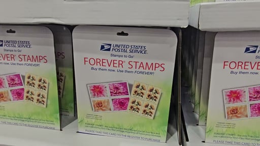 USPS Forever Stamp Spring Edition 5 Books of 20 Stamps