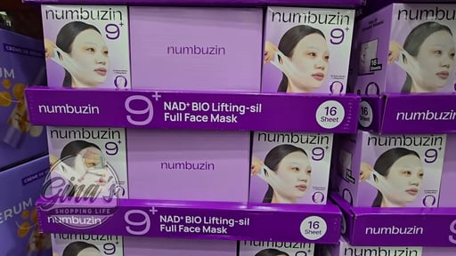 Numbuzin No.9 NAD+ Bio Lifting Sheet Mask 16-Count