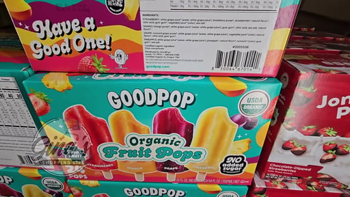 GoodPop Organic Fruit Pops (24-count)