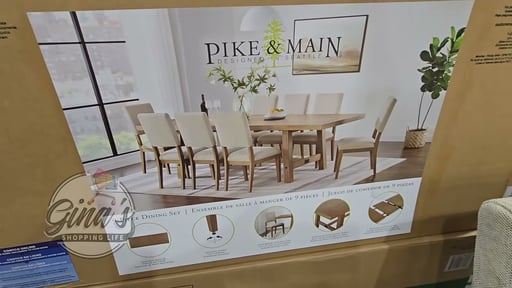 Pike & Main Graham 9-Piece Dining Set