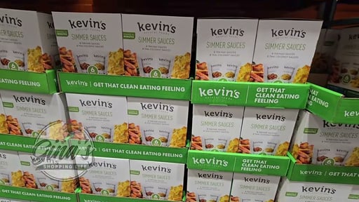 Kevin's Simmer Sauces Coconut/Teriyaki 6/7 oz (2.63 lbs)